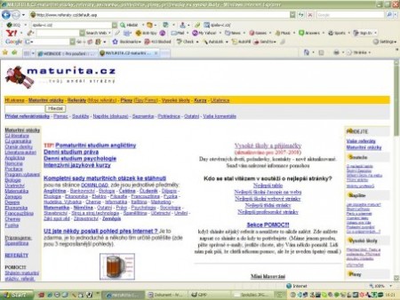 Referáty.cz známé také jako Maturita.cz